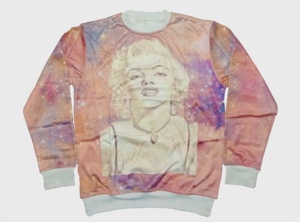 Sweat-shirt en molleton sublimé/imprimé avec poche, respirant, décontracté, unisexe, pour l'hiver - Product Image 5