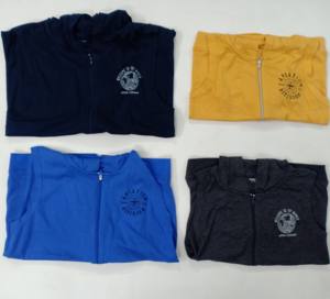 Gilet à capuche zippé sans manches 100 % coton pour garçons, style décontracté, marque originale, tenue sportive, stock du Bangladesh - Product Image 5