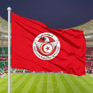 Banderas de orgullo de lujo de 3x5 pies para todos los países Bandera icónica del equipo de fútbol de Túnez australiano nacional estadounidense Bandera de Alemania para adultos - Product Image 2