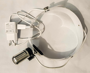 Medical LED Moving Headlight ENT Dental Surgical <b>Headband</b> with Plastic & <b>Metal</b> Construction Electricity Powered - Product Image 2