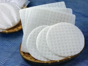 Triangle rond carré comestible papier de riz emballage vietnamien papier de riz pour rouleaux de printemps Mme Lily - Product Image 3