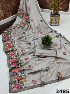 Saree-SAREE heavy JEQUARD ZARI de diseñador, tela suave con blusa, pieza en la India, SURAT, Gujarat, ropa - Product Image 5