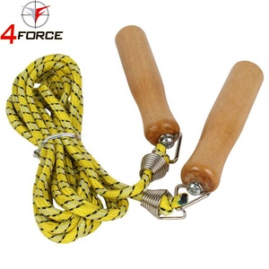 Tùy Chỉnh Thực hiện Tốc Độ Cao Đấm Bốc Nhảy Dây Với Tay Cầm Bằng Gỗ Logo Dập Nổi PVC Thể Thao Giải Trí Tập Thể Dục Công Cụ Nhà Đào Tạo - Product Image 3