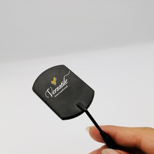 Pince à cils noire mate en forme de croissant carré en acier inoxydable de haute qualité en gros conçue sur mesure pour les extensions de cils - Product Image 5