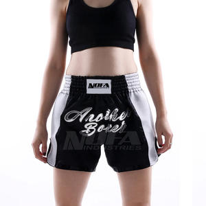 Hommes/femmes Kick Boxing Fight Trunks MMA Grappling Shorts pour adultes enfants adolescents vêtements de sport pour Kickboxing Muay Arts martiaux - Product Image 3