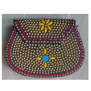 Sacs à main indiens faits à la main en métal Ele Bagages et sacs Design unique personnalisable - Product Image 3