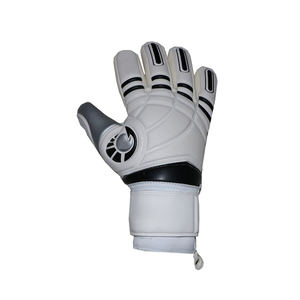 Gants de gardien de but de football en cuir, antidérapants, protection des doigts, sangle de poignet réglable, gants de sport unisexes - Product Image 5
