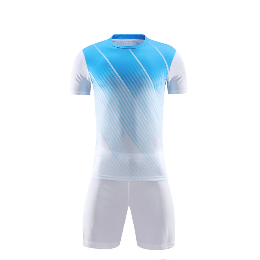 Özel takım futbol tişörtü yüksek kalite futbol kıyafetleri toptan süblimasyon baskı futbol forması
