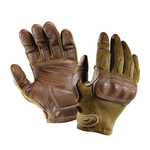 Guantes tácticos de goma de alta calidad para invierno, guantes tácticos de cuero duro para nudillos, de dedo completo - Product Image 1