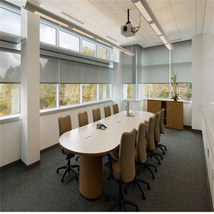 Stores roulants en tissu solaire, 1 pièce, traitement de fenêtre, prêt à installer pour bureau et hôtel - Product Image 5