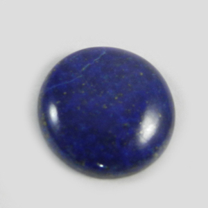 อัญมณีแลพิสแลซูลีธรรมชาติ17มม.,อัญมณีทรงหลวม Lapis Cabochon 3.01 Gms - Product Image 1