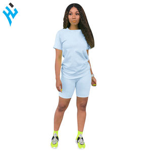 2025 nuevo diseño de lujo ropa activa de secado rápido bolsillo lateral gimnasio correr Color sólido bordado estilo para mujeres corto - Product Image 2