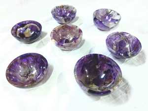 ชามหินมอสอาเกตกึ่งมีค่าทำมือ - Product Image 6