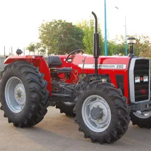 MF traktör çiftlik ekipmanları 4WD kullanılan massey ferguson 290/385 traktör tarım