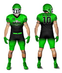 Uniforme de football américain par sublimation de fabrication en usine/nouvelle arrivée prix abordable pour unisexe par sports de rythme - Product Image 1