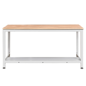 Escritorio de Metal de madera para estudio de oficina, ordenador portátil, mesa de comedor, gaming, para el hogar y la Oficina - Product Image 5