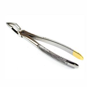 Pinces chirurgicales d'extraction dentaires, pinces dentaires supérieures, molaires supérieures et supérieures, antérieures, en acier inoxydable, finition polie, approuvé CE, 3 pièces, 51 - Product Image 3