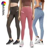 Pantalon de Yoga taille haute pour femmes, vêtements d'entraînement, de Fitness, de Gym, avec poches, Amazon Tiktok