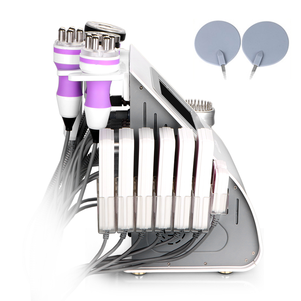 Mychway 10 EM 1 Uniosetion Cavitação Vácuo RF LipoLaser 5mw Frio Fóton Micro Atual Slimming a Máquina Para Utilização do Salão de beleza
