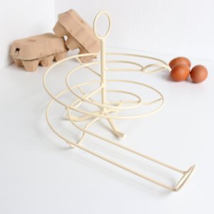 Elegant Black Slider Shape Egg <b>Storage</b> Holder Modern Design <b>Kitchen</b> Accessories Decorative Frame <b>Storage</b> <b>Unit</b> - Product Image 2