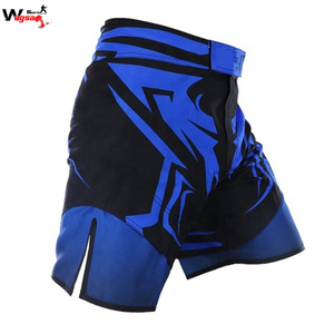 Pantalones cortos de Kick boxing para hombre, shorts elásticos de 4 vías para mma - Product Image 2