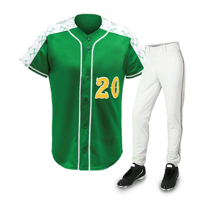 Uniforme de baseball, maillot de baseball brodé, motif bordé, maillot ajusté, nouveau design de qualité supérieure, uniforme normal - Product Image 5