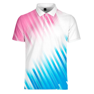 Camisetas Polo Personalizadas Unisex Lisas 100% Algodón al por Mayor Camisetas de Manga Corta Polo para Hombre Polo de Sublimación de Alta Calidad - Product Image 1