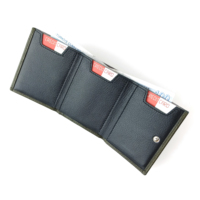 Hommes Populaires En Cuir Véritable Mince Portefeuille Haute Qualité Tendance Design Portefeuille
