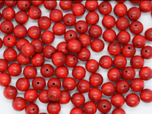 Perles en bois colorées indiens, vente en gros, en vrac, pour artisanat et bricolage - Product Image 2