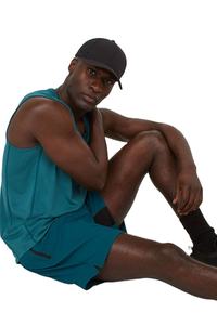 2022 nouvelle mode personnalisé écologique coton polaire hommes Shorts de sport coloré solide motif Style décontracté en gros - Product Image 6