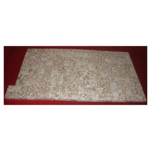 Boîte à bijoux indienne en nacre naturelle, prix bas gamme, incrustation d'os de perles - Product Image 1