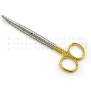 กรรไกร TC Mayo ขนาด 15 ซม. โค้ง ทำจากสแตนเลสสตีล ชุบทอง ขายส่ง ชุดเครื่องมือผ่าตัดแบบกำหนดเอง ปี 2026 - Product Image 1