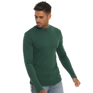 T-shirt manches longues pour hommes, Streetwear, épais, en Polyester et coton, avec impression de Logo personnalisé avant et arrière, vente en gros, - Product Image 2