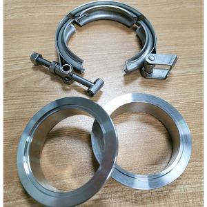 표준 래치 및 퀵 릴리스 VBand 클램프 플랜지 키트 V 밴드/V 밴드 배기 파이프 클램프 - Product Image 2