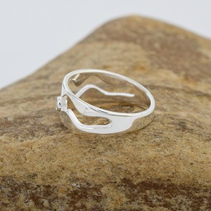 Anillo de Plata de Ley 925 para hombre y mujer, banda de piedras preciosas de circonia cúbica, novedad, venta al por mayor, joyería de Navidad - Product Image 5