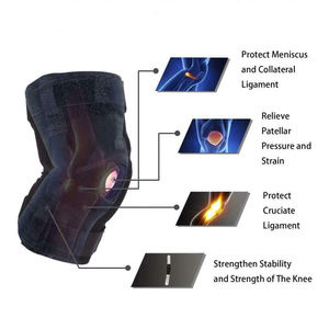 Venta al por mayor cubierta protectora de soporte de rodilla para el deporte mejor venta - Product Image 4