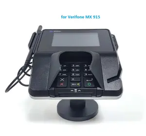 Kunden spezifische verstellbare pos schwenkbare Kreditkarte kunden spezifischer Stand terminal halter für Verifone MX 915 pos Maschine in pos Systemen