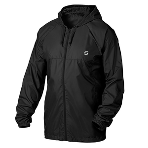 Chaqueta con cremallera para hombre, cortavientos liso con capucha, gruesa, de invierno, transpirable, a prueba de viento, de alta calidad - Product Image 1