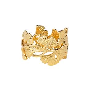 Ensemble de trois anneaux de rangement pour serviettes de table en aluminium couleur or pour la vaisselle à la maison - Product Image 6