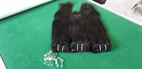 Extensions de cheveux humains vierges Remy indiens 100 % naturels non traités de grade 10A, lisses et soyeux, ondulés, 613 Bundles