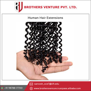 Vente en gros d'extensions de cheveux vierges Remy vendeurs indiens de cheveux de temple bruts brésiliens et alignés acceptés - Product Image 2