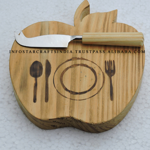 Personalización de madera de bambú, tabla de cortar de queso de madera de la mejor calidad para uso en cocina, afilador de cuchillos de cocina - Product Image 4