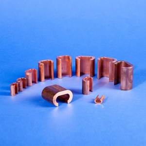 Meilleure vente 99.9% tige de cuivre Costal résistance aux hautes températures conducteurs de terre C Type forme ISO9001 connecteurs certifiés - Product Image 2