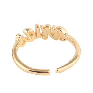 Aries-anillo de acero inoxidable personalizado unisex, sortija de astrología, Horóscopo ajustable, aries, plateado, dorado y plateado, venta al por mayor - Product Image 3