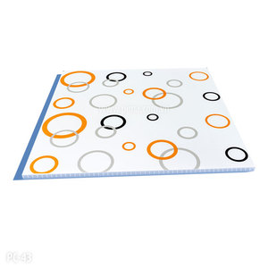 Panneau mural décoratif en PVC pour plafond (Pima), panneau résistant au feu, prix bon marché - Product Image 1