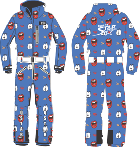 Combinaison de neige de course de Ski de qualité supérieure, neige rétro, personnalisée, imperméable avec fermeture Extra à glissière, doublure en maille, respirante, nouvelle collection - Product Image 3