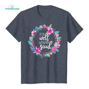 T-shirt avec impression personnalisée/vente en gros T-shirt avec impression vintage personnalisée pour hommes et femmes de haute qualité - Product Image 2