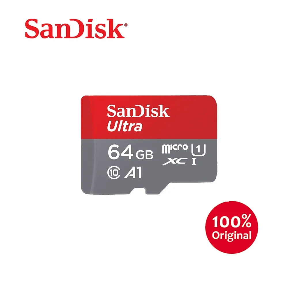 सबसे अच्छी कीमत अल्ट्रा A1 64GB एसडी Sandisk मेमोरी <span class=keywords><strong>कार्ड</strong></span>