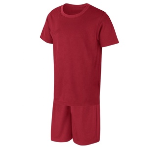 Traje de estilo de camiseta de fútbol Uniformes de entrenamiento deportivo para jóvenes Ropa deportiva de fútbol Atlético Camiseta y pantalones cortos de malla Kit - Product Image 4