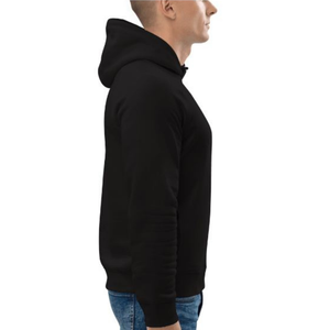 Sudaderas con capucha ajustadas para hombre, venta al por mayor, sudadera de 320g, logotipo de impresión personalizado de alta calidad, suéter liso con capucha, grueso y pesado - Product Image 4